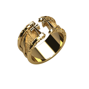 Byzantine Ring Gold