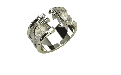 Byzantine Ring Silver