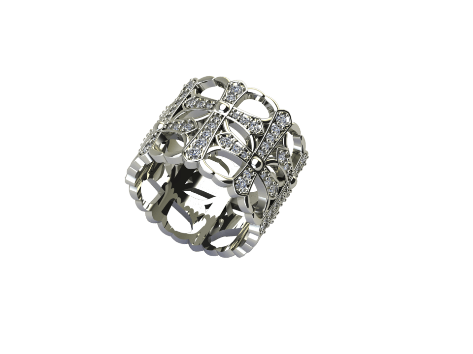 Legacy Cross Ring - Image 2